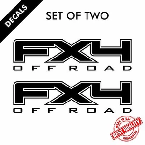 FX4 Off Road Pins Decals Vinyl Truck Sticker Decal Set |30 - Picture 1 of 5