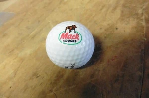 Mac Trucks Bulldog Golf Ball Pinnacle Rare advertising salesman sample - Picture 1 of 3