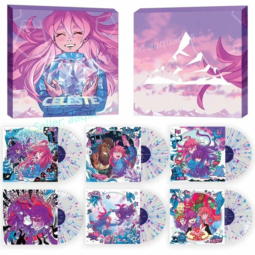 CELESTE - Complete Sound Collection - 6 LP SPLATTER COLORED VINYL BOX SET -