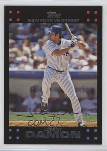 2007 Topps New York Yankees Limited Edition Gift Set Johnny Damon #NYY23