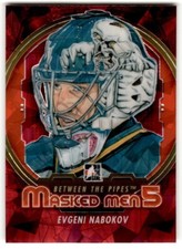 2012-13 In The Game Between Pipes Masked Men 5 Rainbow Evgeni Nabokov #MM-32 San