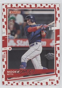 2020 Panini Donruss Presidential Collection /50 Mookie Betts (Blue Jersey) #77.1