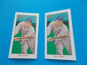 Ty Cobb 2021 Topps 206 Sovereign back  /37 SP wave series 5 + Sweet Caporal /74