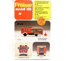 top! embalaje original Preiser pista 21020 h0 1:87 coches Pack Circus corona