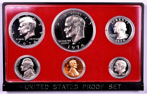 1974-S U.S. Mint 6 Coin Proof Set - ULTRA FRESH SETS Cover