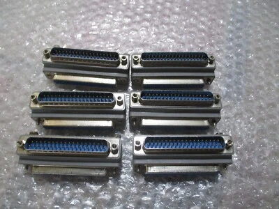 LOT OF 6 L-Com DG9037MF1 Adapter DB37 Male/Female 37PIN - Image 1 of 3