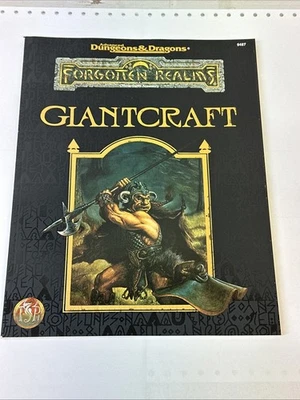 Dungeons&Dragons Forgotten Realms GIANTCRAFT Original 1995 - Image 1 of 4