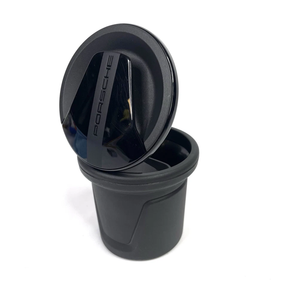 PORSCHE 911 Carrera 992 GT3 Aschereinsatz schwarz Cup Holder Ashtray Insert OEM - Image 1 of 4