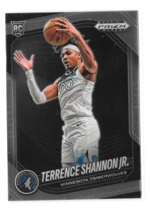 2024 Prizm Black - Terrence Shannon Jr #37 - Timberwolves RC - Picture 1 of 3