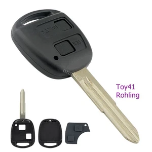 Ersatz Schlüssel Gehäuse 2Tasten Toy41 Für Toyota MR2 Yaris Verso Corolla Celica - Bild 1 von 9