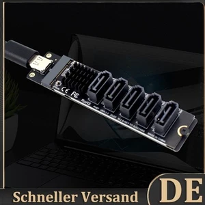 Carte d'extension USB C vers SATA 3.0 6 Gbit/s JM575 + carte convertisseur puce JMS580 - Photo 1/10