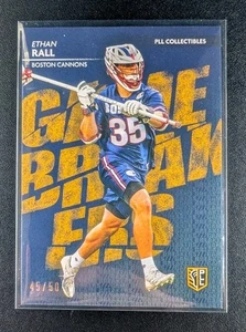 Ethan Rall 2025 Premier Lacrosse Game Breakers PLL #GB-10 Gold #45/50 - Imagen 1 de 3