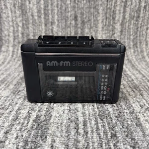 Lettore cassette portatile vintage GE General Electric AM FM 3-5473C testato LEGGI - Foto 1 di 7