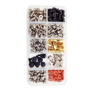 300 Pcs Computer Metal Screws Standoffs Kit For Hard Drive Computer Case Power N - Afbeelding 1 van 8