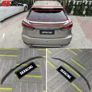 Gloss Black/Carbon Fiber Rear Roof+Middle Spoiler Wing For 16-22 Lexus RX350 450 - Picture 1 of 27