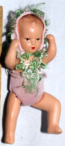 Antigua muñeca de masa para casa de muñecas de aprox. 1930 - Imagen 1 de 2