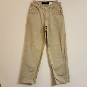 Vtg Levi's Silvertab Baggy Khaki Jeans Men 32 x 30 90's Skater Casual Athleisure - Picture 1 of 22