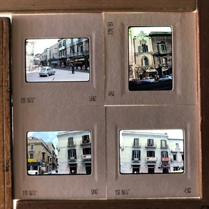 Lot of Four 1981 Kodachrome Slides of Italy with City Streets and Buildings - Picture 1 of 6