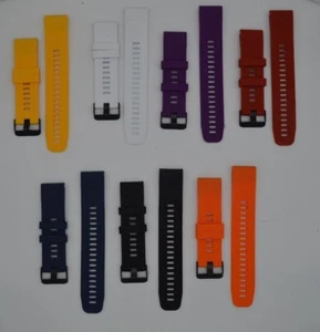 Correa de reloj de silicona para Garmin Fenix 5 Plus/Sapphire 6 Pro 7/Forerunner 935 945 - Imagen 1 de 12