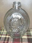 George Washington Bicentennial Glass Bottle 1732-1932 Commemorative No Cap C1