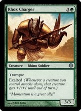 4x Rhox Charger MTG Shards of Alara NM Magic Regular