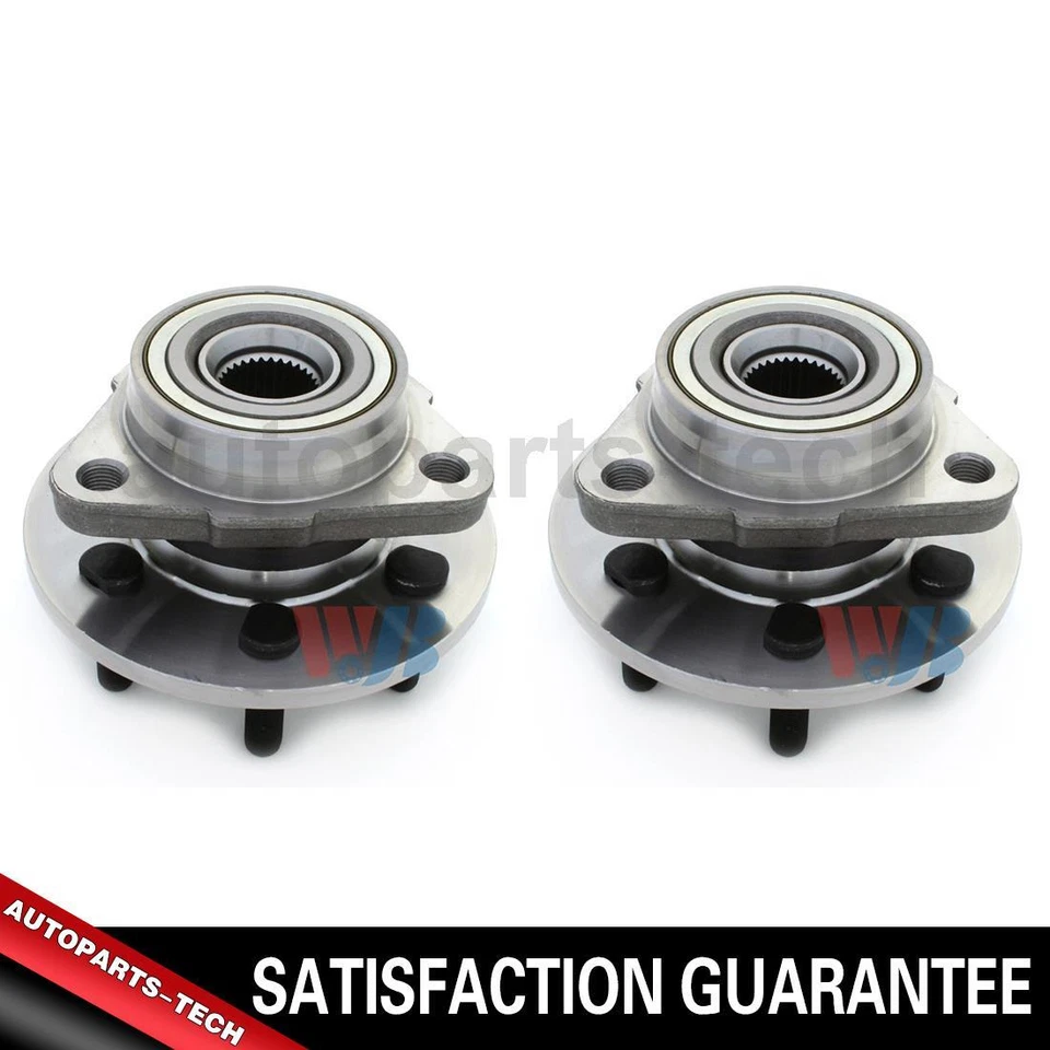 Conjunto de buje de rueda delantera WJB para Dodge Dakota 1998 1999 2000 2001 2002 2003 2004 Foto 1 de 3
