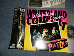 SEX PISTOLS Japan 1995 VALJ-3420 NM LaserDisc+Obi WINTERLAND CONCERT - Picture 1 of 7