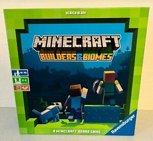 Minecraft Builders & Biomes Strategy Board Game Ravensburger 2019 New Open Box