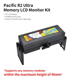 Thermaltake Pacific R2 Ultra Memory 3.9in LCD Monitor Kit TT RGB Plus Monitor PC - Picture 1 of 12