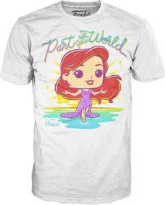 Funko Pop! Camiseta Tees The Little Mermaid ARIEL Part of Your World Talla MEDIANA - Imagen 1 de 3