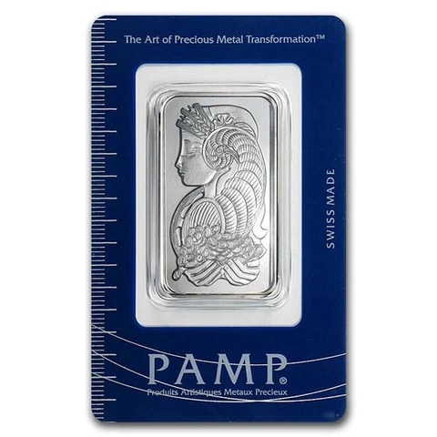 1 oz Palladium Bar - PAMP Suisse (In Assay) - SKU #11140 Cover