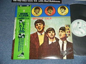 BEATLES Japan 1976 NM LP+Obi+Postcard BEATLE TALK - Imagen 1 de 9