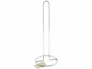 Toilet Paper Holder Bathroom Spare Roll Tissue Storage Chrome Pole Stand 53.5cm - Picture 1 of 1
