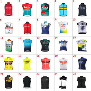 2023 Cycling team Sleeveless Jersey WIND VEST Cycling Windproof vest Windshirt
