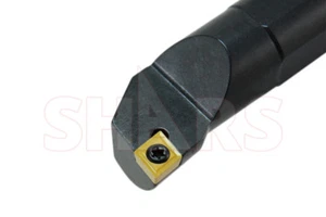 Shars 1 x 12" RH S-SCLCR16-3 Indexable Boring Bar Holder CCMT Insert P] - Picture 1 of 7