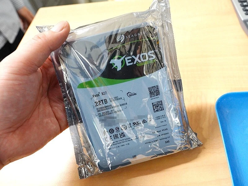 Serveur Hard Drive Seagate Exos X22 22TB SAS 6GB/s 512Mo - Image 1 of 1