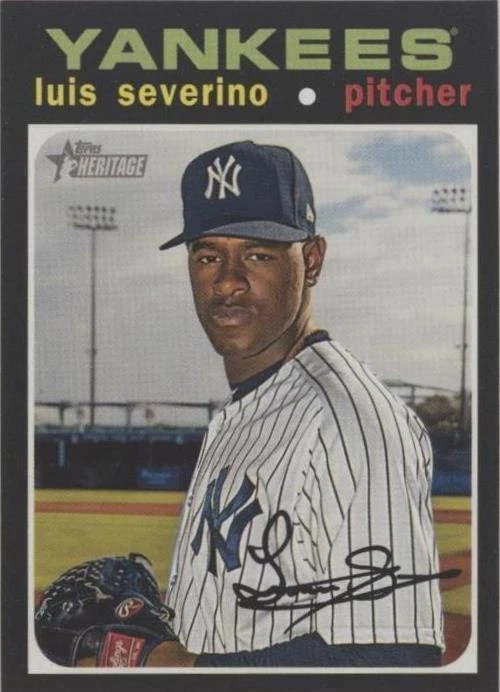 2020 Topps Heritage - Luis Severino #185