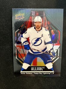 22-23 UD Allure Hockey Black Rainbow 22 Victor Hedman