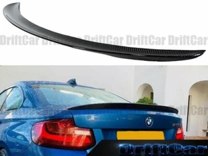 FOR 2014 UP BMW F22 2-SERIES F87 M2 COUPE CARBON FIBER P TYPE TRUNK LID SPOILER - Picture 1 of 4