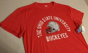 Ohio State University Buckeyes (OSU) New T-Shirt Large (L) Red NCAA Football - Picture 1 of 5