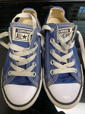 Sapato baixo de lona YOUTH CONVERSE CHUCK TAYLOR ALL STAR 351177F tamanho 12 - Imagem 1 de 4