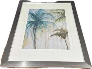 Watercolor Palms by Patricia Pinto C/2/3/4 - Picture 1 of 5