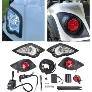 Golf Cart LED Headlights & Tail Lights Kit for Yamaha G29 Drive 2007-2016 - Picture 1 of 16