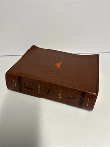 ESV Study Bible 2008 Crossway Bibles Natural Brown TruTone Leather Softcover - Picture 1 of 20