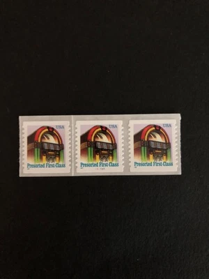 U.S. Stamps, Scott # 2912B, PNC3 # 222222, (25c) Juke Box, MNH - Image 1 of 2