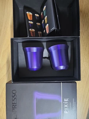 Nespresso Pixie Arpeggio Firenze Espresso Tasse 2 Stück. Neu OVP - Bild 1 von 4