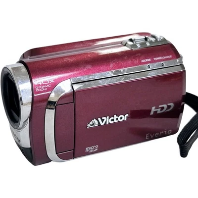Victor Everio GZ-MG250-R Camcorder, Excellent Condition, Works Perfect - Image 1 of 3