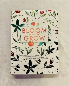 Bloom and Grow 365 Devotions For The Gardeners At Heart Book Encouragement Book - Imagen 1 de 6