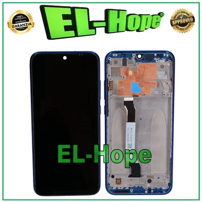 DISPLAY LCD + FRAME PER XIAOMI REDMI NOTE 8T M1908C3XG TOUCH SCREEN SCHERMO BLU - Immagine 1 di 3