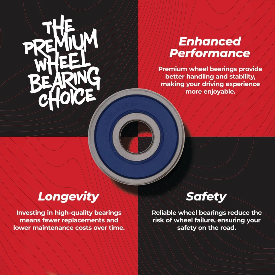 All Balls 25-1191 Wheel Bearing Kit Rear For Honda XR100R 85-03 - Image 1 of 2